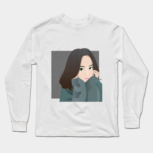 Watching over you Long Sleeve T-Shirt by Lisis47